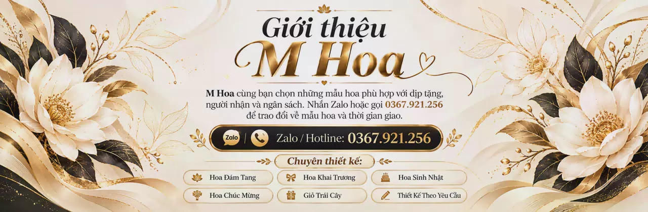 Ảnh bìa Shop hoa tươi Xã Lạc Thuỷ Phú Thọ - Hoa gửi trao, tình ở lại